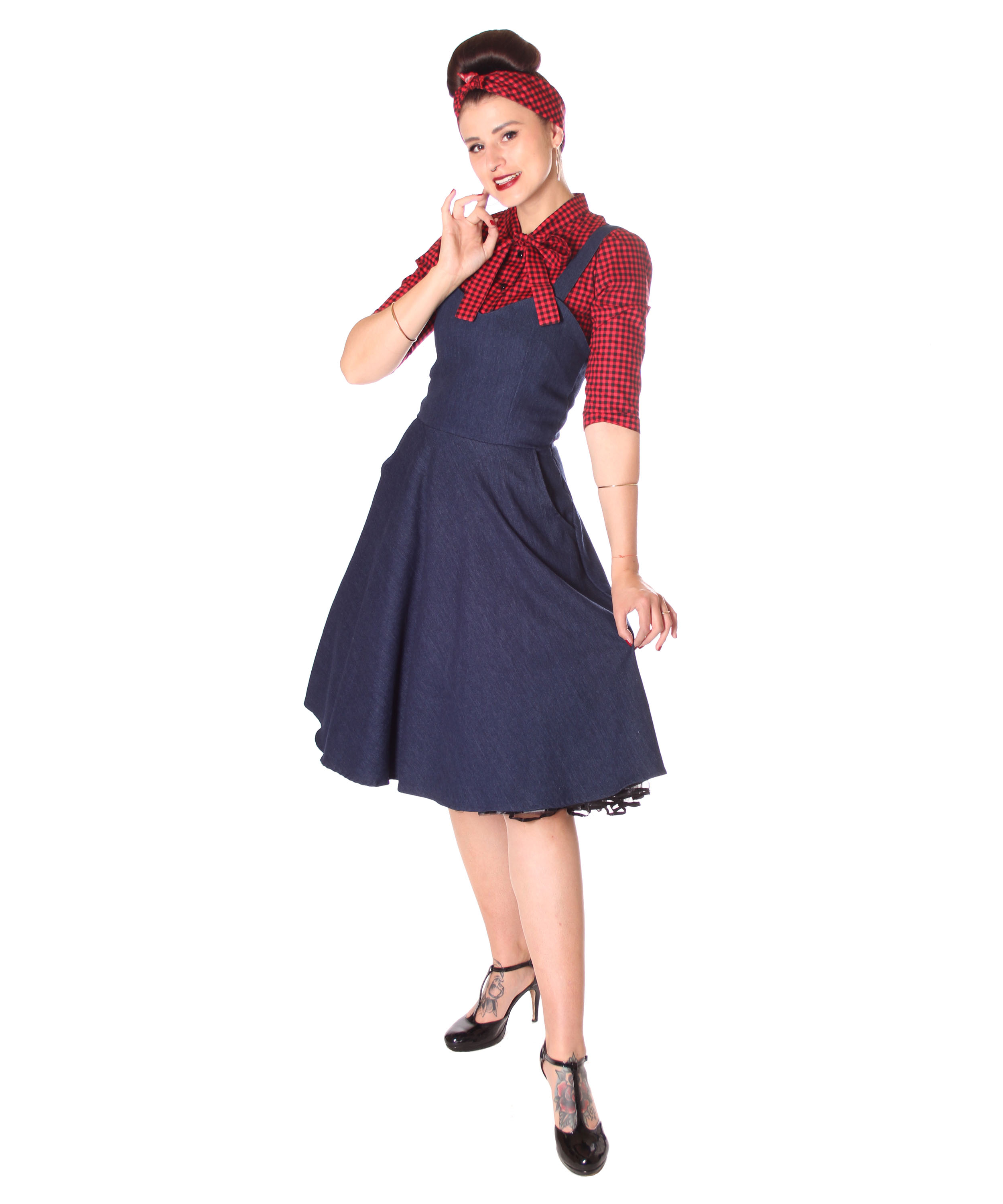 50s 2025 denim skirt