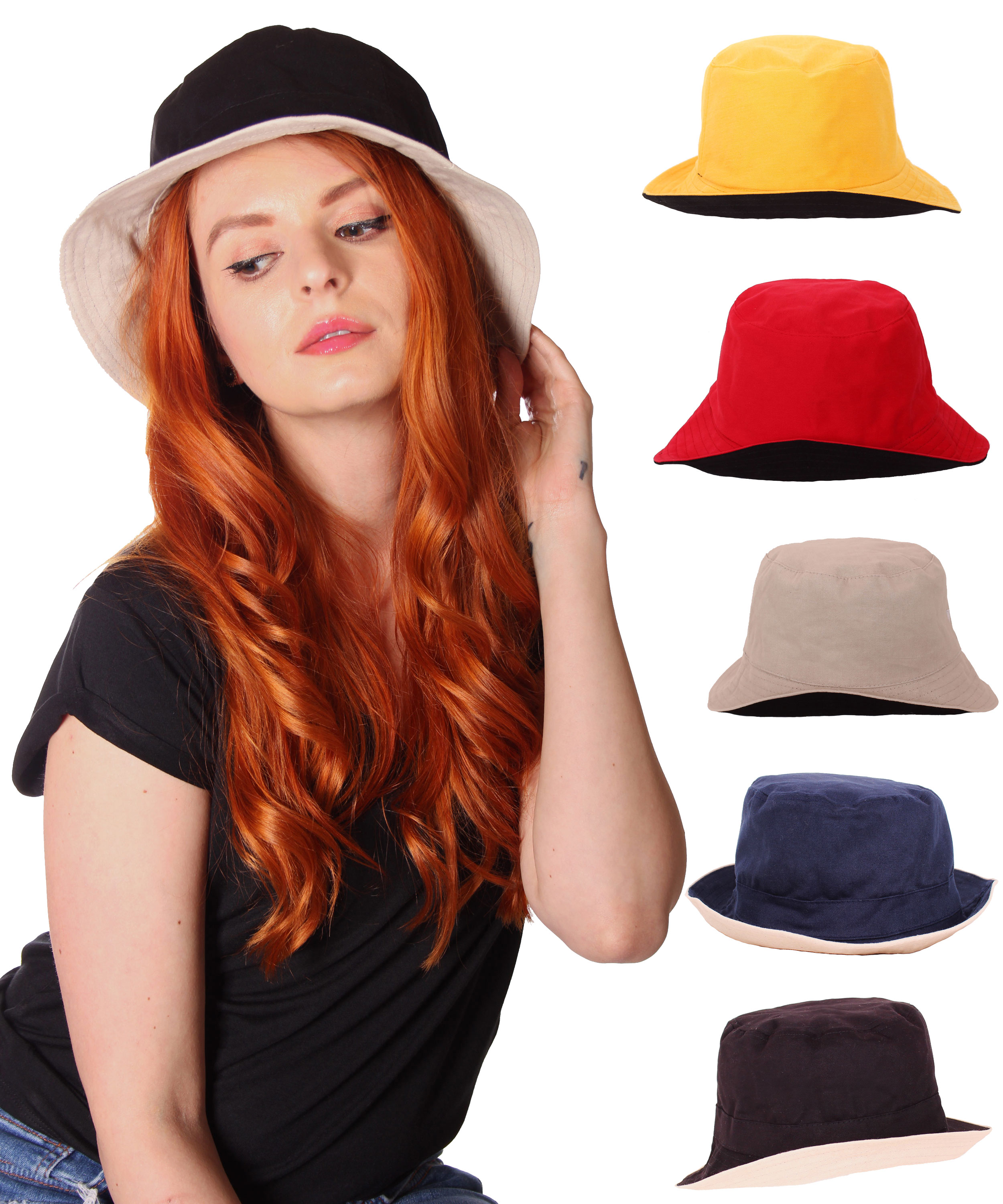 Wide Brim Hats Bucket Hats 80s 90s Vintage Fishing Hat For Women